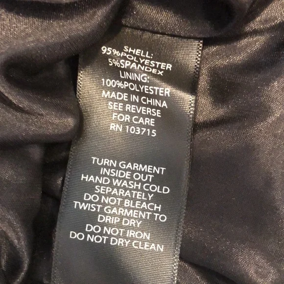 Nicole Miller Elegant Sequined Black midi Dress single shoulder strap size 12 - Picture 8 of 11